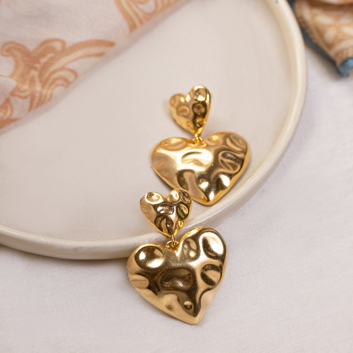 Chunky Heart Earrings