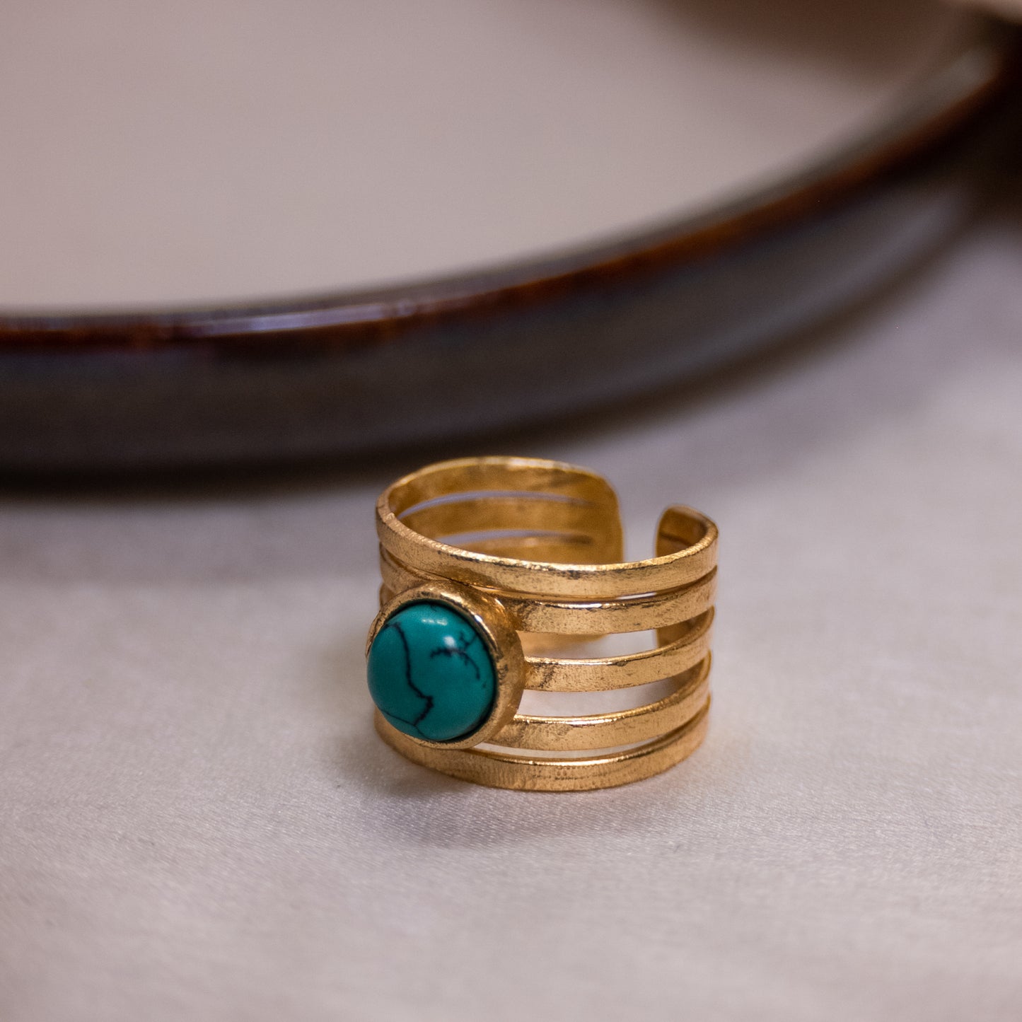 Turquoise Ridge Ring