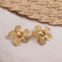 Golden Flora Studs