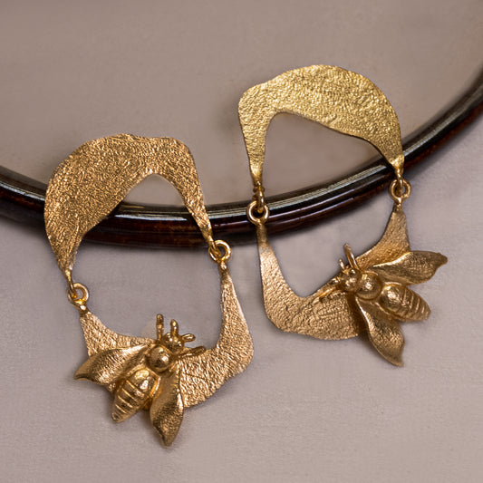 Aurum Bee Earrings